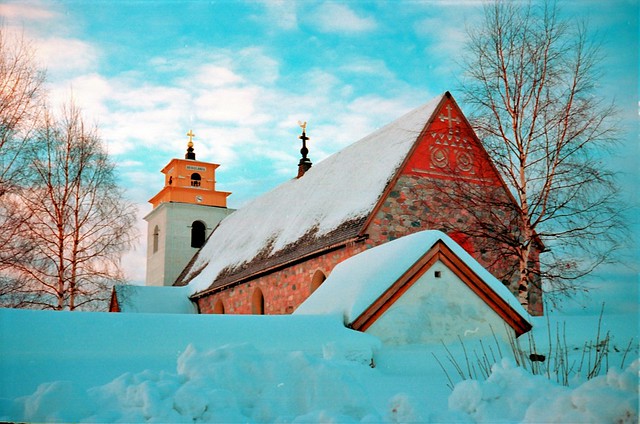 Church in snow No2
