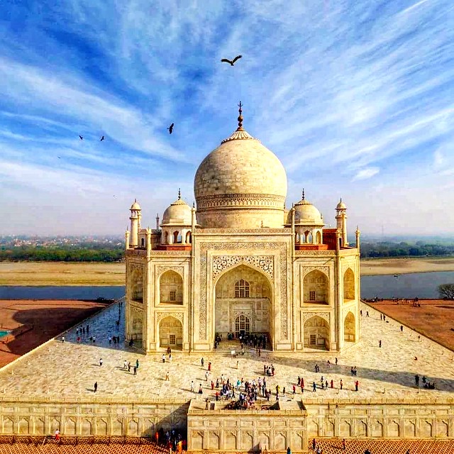 The beautiful Taj mahal