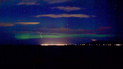 aurora iceland meteor northernlights