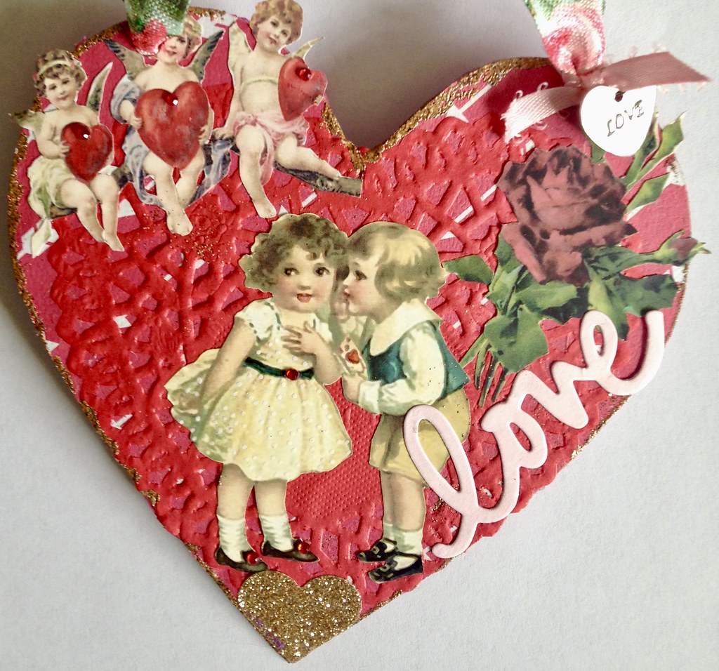 Vintage Valentine Heart | Donetta Farrington | Flickr