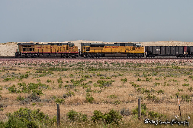 UP 6469 | GE AC44CW | BNSF Orin Subdivision
