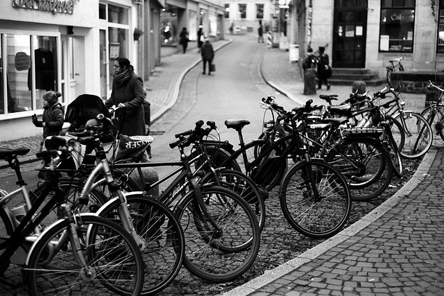 Bicycle city (Leica M6)
