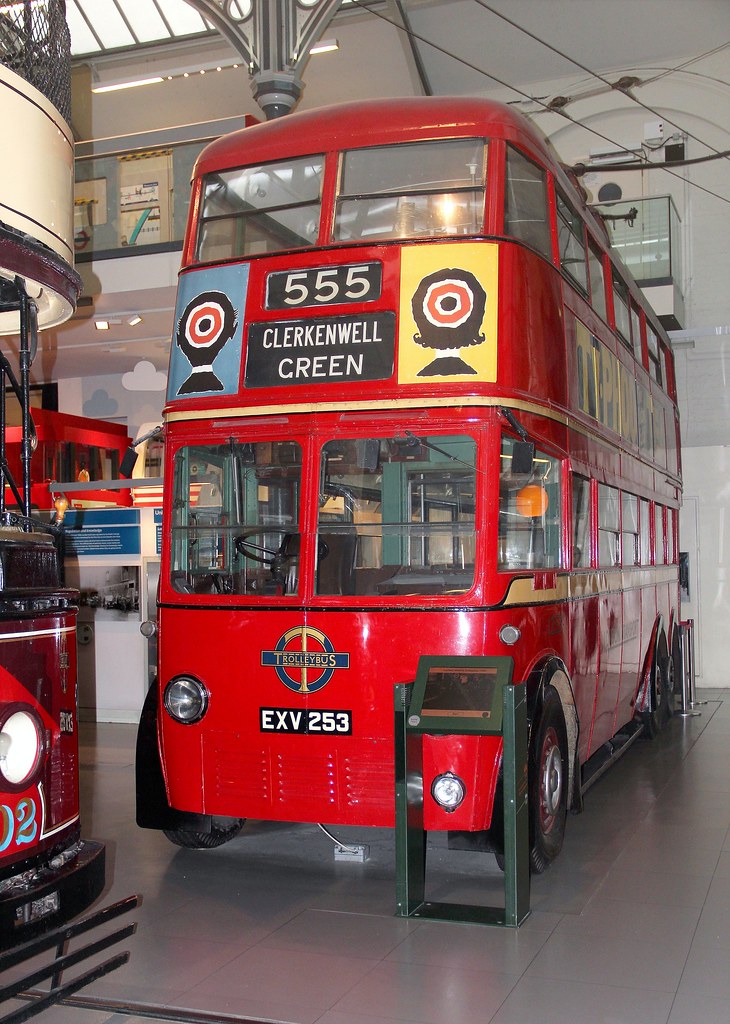 Exv 253 London K2 Class Trolleybus 1253 London Transport Flickr
