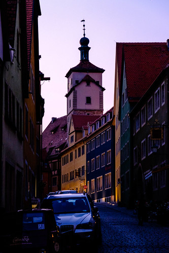 Rothenburg ob der Tauber, Germany by Vlad Bezden, On a Night Watchman Tour
2015 germany rothenburg architecture bavaria buildings castle silhouette su