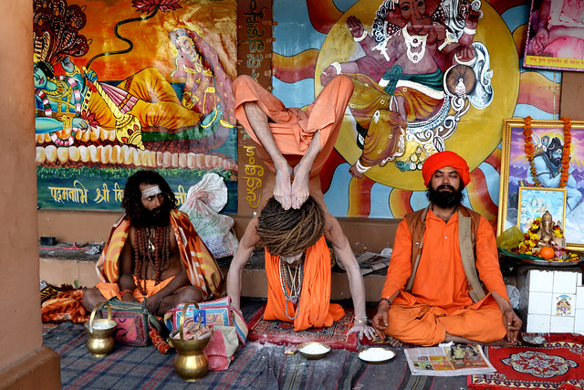 A Yogi I met at  Dasaswamed Ghat, Varanasi, India- II