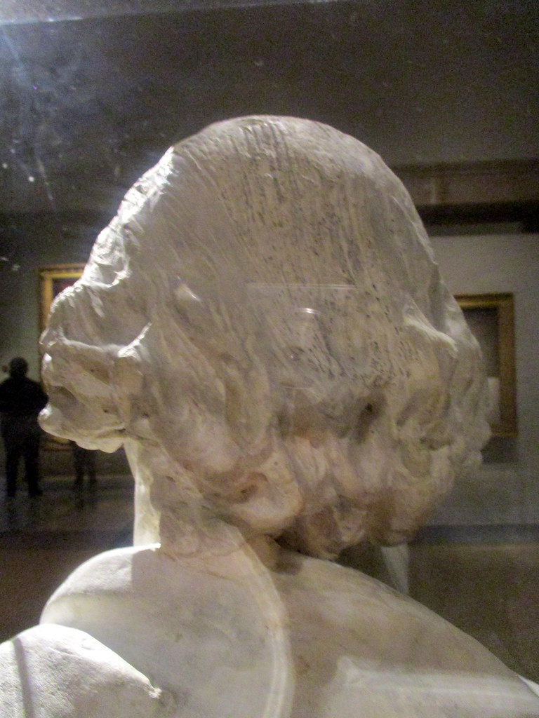 Back of Head of Bust of George Washington, by Jean-Antoine Houdon in 1789-1827: Building the Presidency