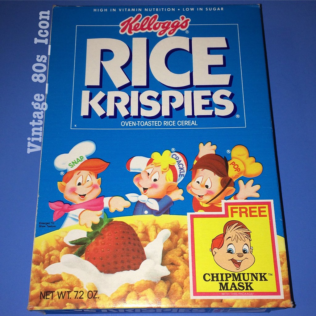 1988 Kellogg’s Rice Krispies Cereal | Vintage 80's Icon | Flickr