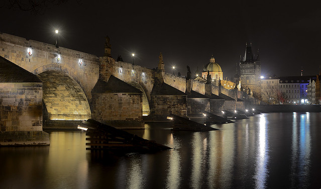 Praha 10.3.2018 | Pohled na nejstarší most v Praze je moc krásný!