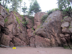 Hopewell Rocks Cliffs 1