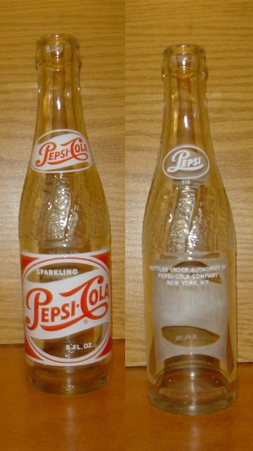 Pepsi-Cola bottle 1950's