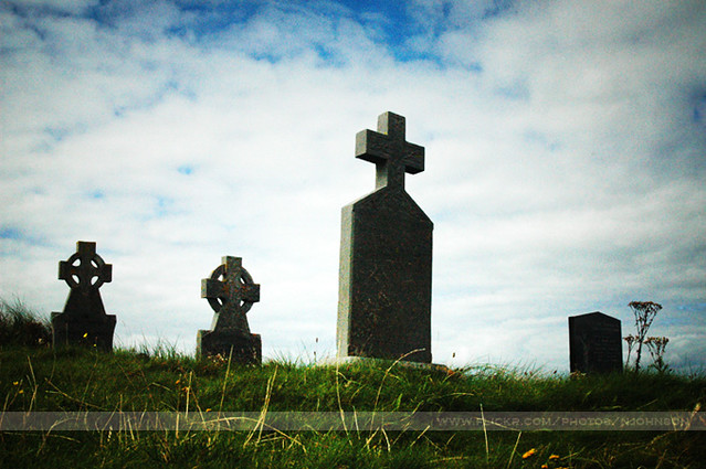 Cemetery, Inisheer, Aran Islands