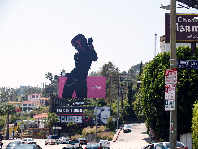 Ipod ad in LA