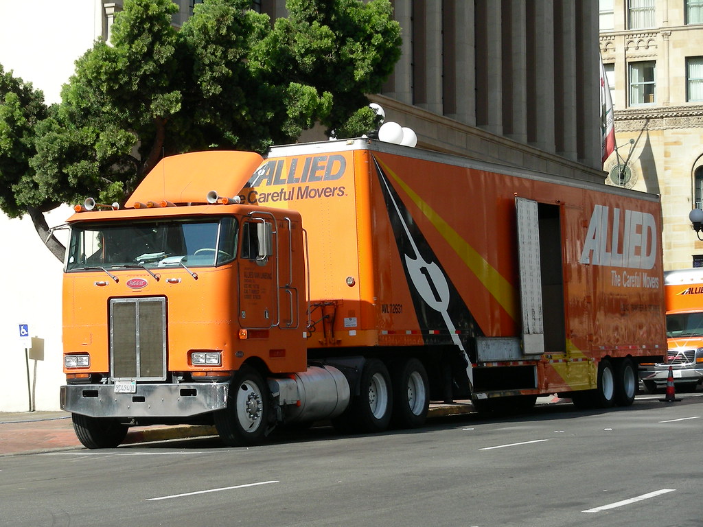 Allied Van Lines | Peterbilt tractor/trailer of Allied Van L… | Flickr