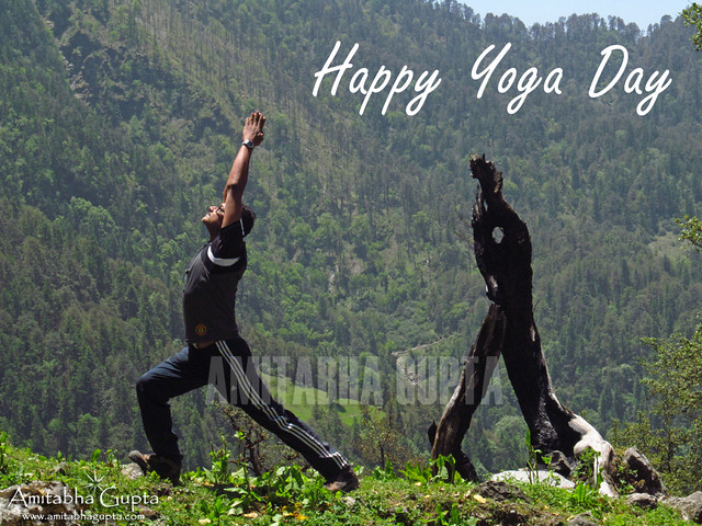 Happy Yoga Day , 2015