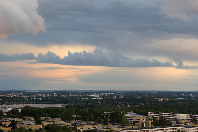 Karlstad from a water tower