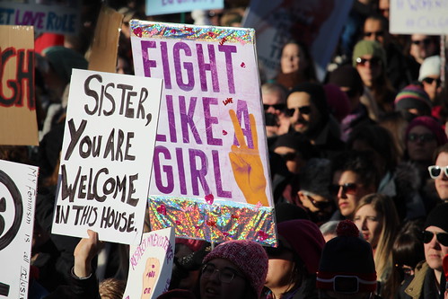 Women's March in Calgary | JoslynLM | Flickr