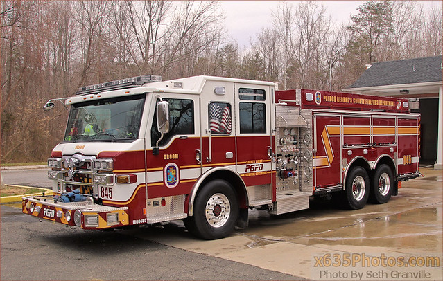 Prince Georges County Fire & EMS Department Engine 845
