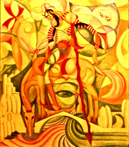 (D. Quixote) (1914) - Amadeo de Souza-Cardoso (1887 - 1918)