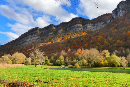 bugey ain albarine automne couleurs