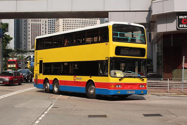 KR 5406 Citybus 883 (ex New World First Bus) at Admiralty Terminus Oct18 by Jimmy Sheng