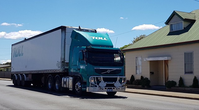 Volvo FM  of TOLLS at Longford, Tasmania