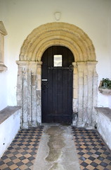 Norman south doorway
