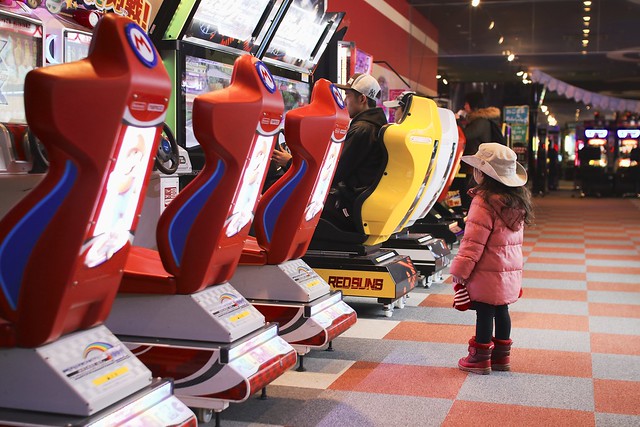 SAKIKO - Arcade game machine.