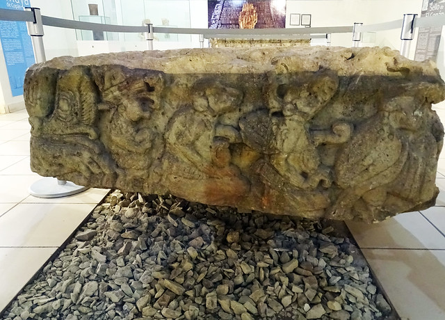 Altar de piedra Museo de Arqueologia Copan Maya Ruinas Honduras 01