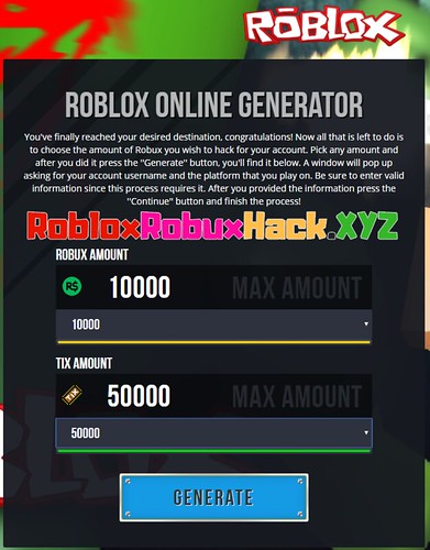robux roblox generator
