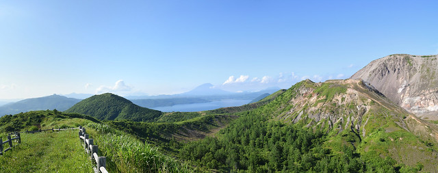 Mount Usu panorama