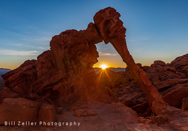 Elephant Rock Sunrise, Valley of Fire S.P., Nevada