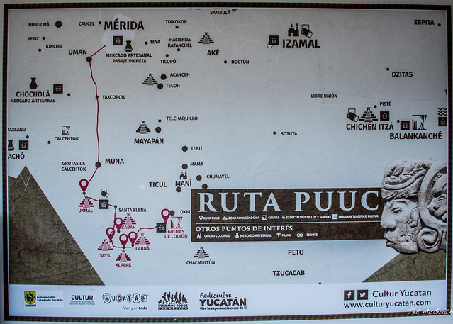 2018 - Mexico - UXMAL - RUTA PUUC
