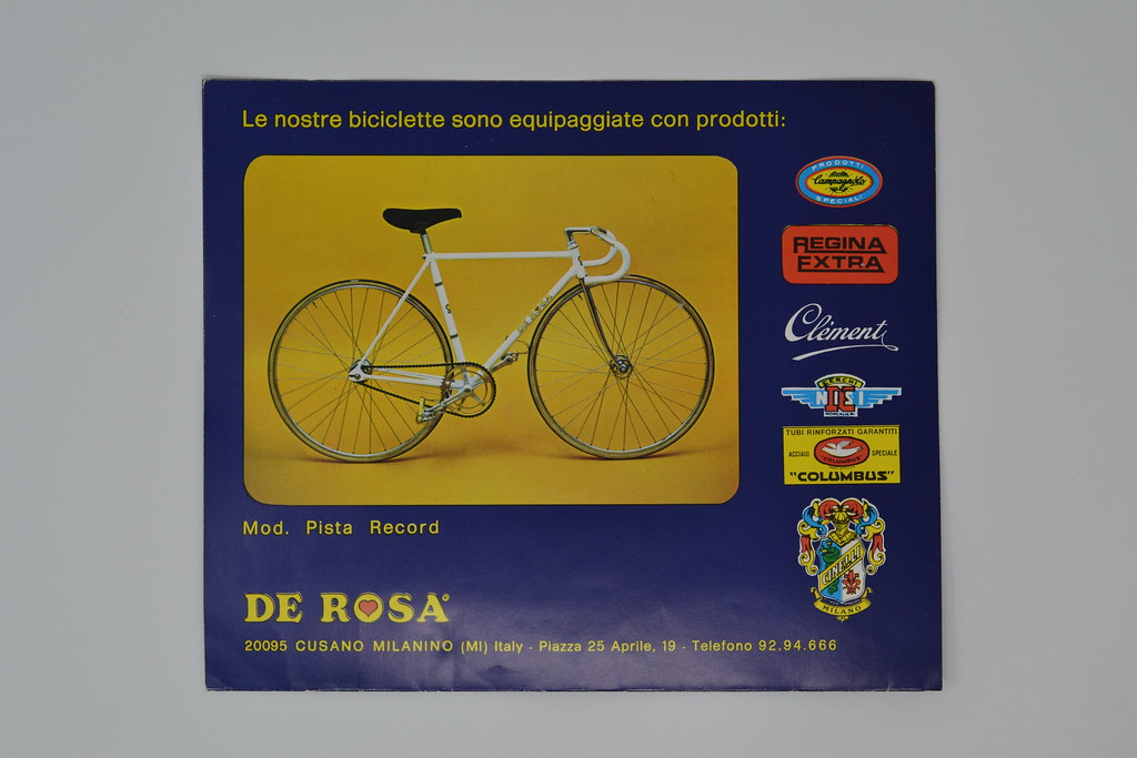 De Rosa brochure circa 1976