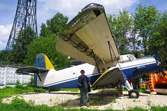 AN-2 plane at Lugovaya, Lobnya