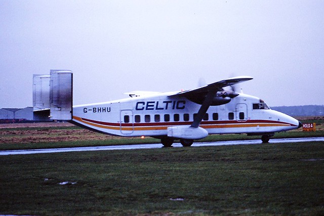 G-BHHU Short 330 Celtic CVT 06-01-1990