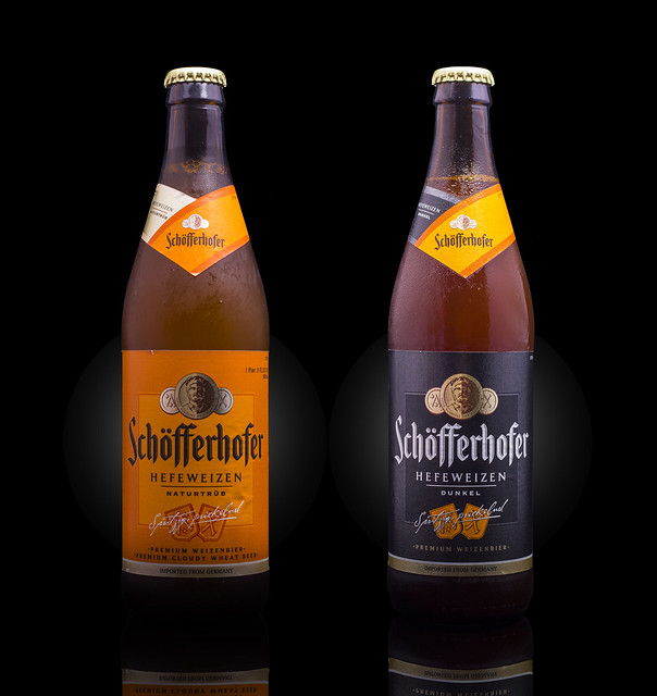 Schofferhofer Beer Family on black