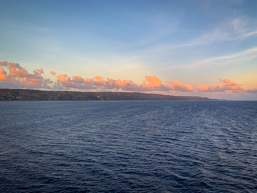 nord haiti ht cruise royal caribbean sun sunset ocean sea blue green ship