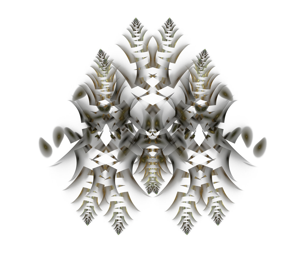 Fractal Origami | Digital paper folding | Tim Johnson | Flickr