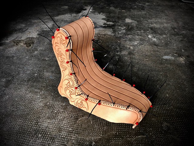 Leather Craft - Scroll Seat
