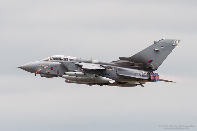 Tornado GR4A Departs RAF Fairford