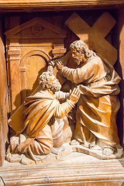 Capilla de Maria Magdalena retablo de San Pedro Catedral del Salvador Albarracin Teruel 05