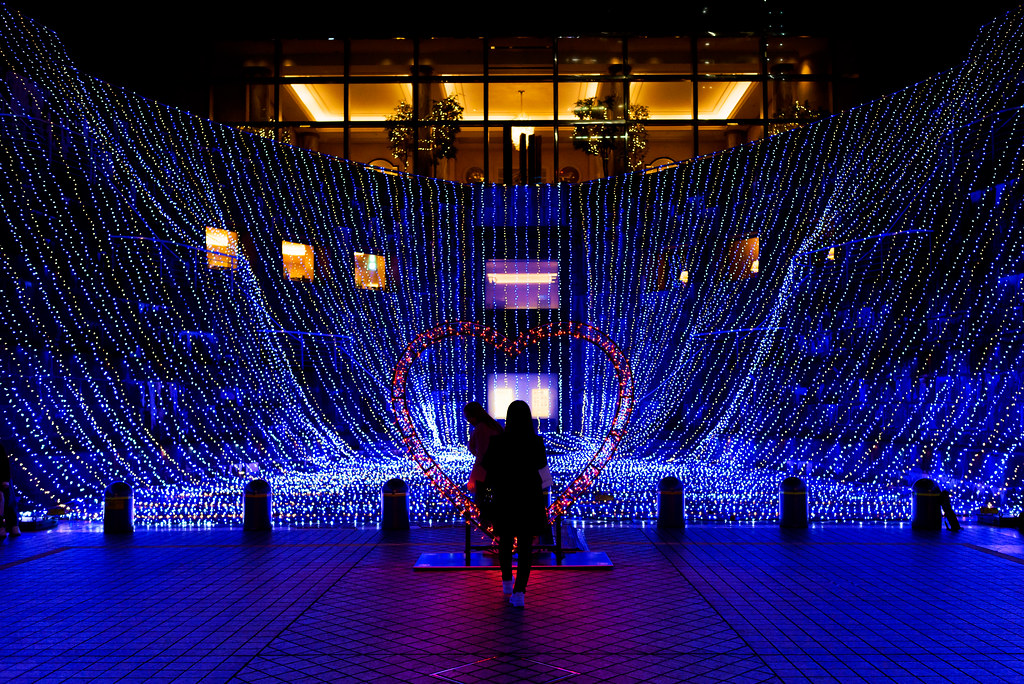 Illumination of dockyard garden, Yokohama : ドックヤードガーデンのイルミネーション