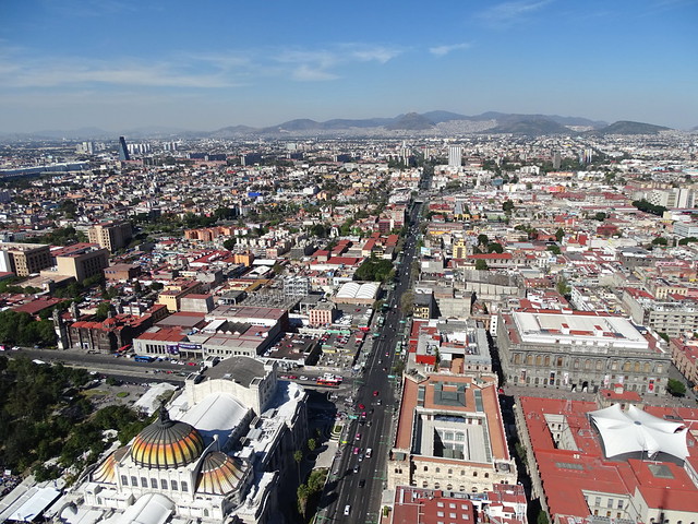 View from Torre Latinoamericana - Centro - Mexico City - Mexico - 01