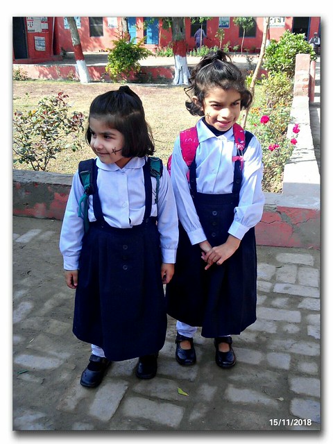 Sisters school time