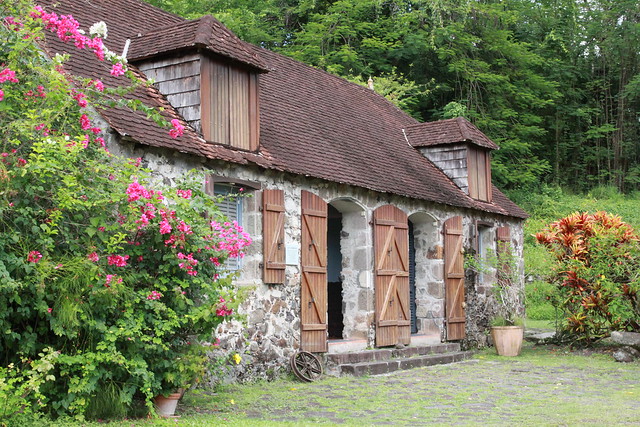 Martinique - décors pour les tournages - les maisons