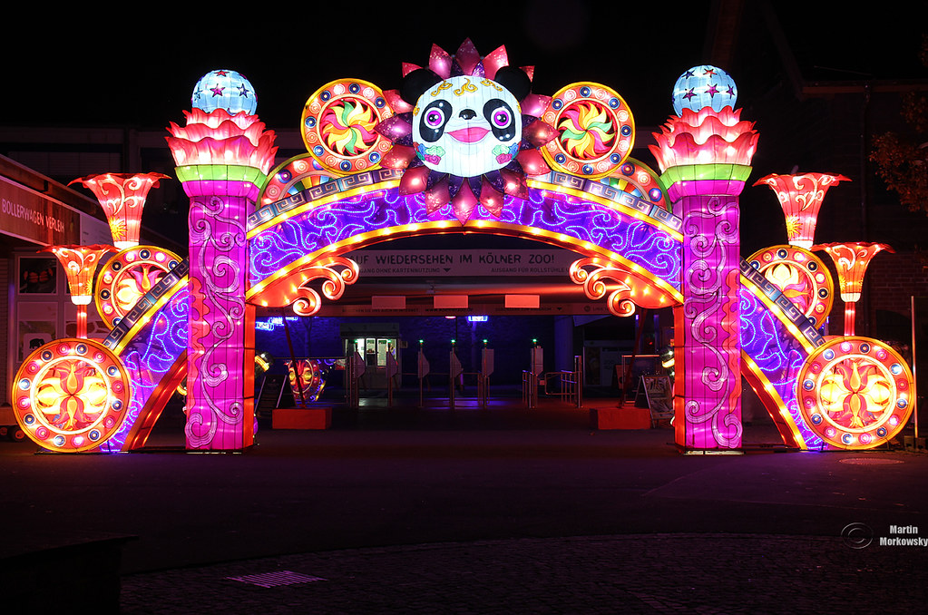 Kölner zoo china light festival