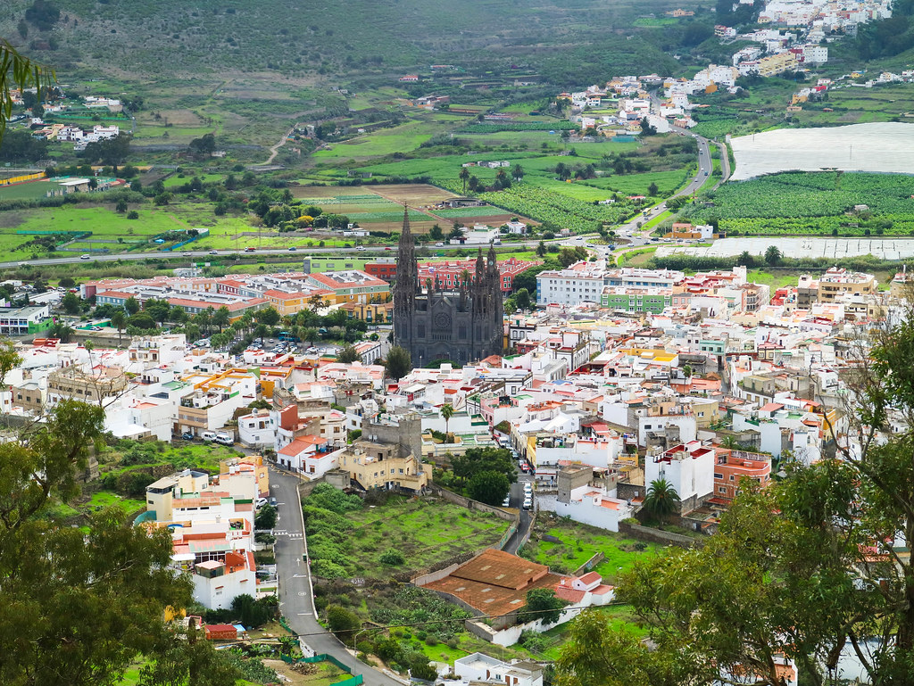 Vista de Arucas
