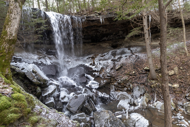 Jenny Branch Falls, Bridgestone Firestone Centennial Wilderness WMA, White County, Tennessee 1