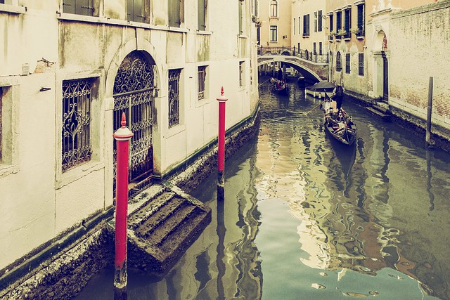 Venezia - l'attracco...
