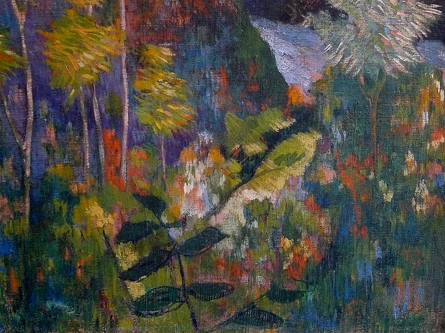 GAUGUIN,1885-90 - Paysage (Musée Picasso) - Detail 18